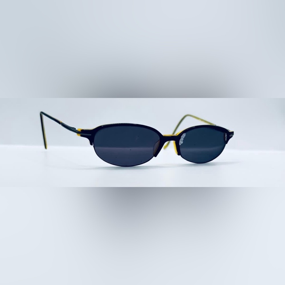 Advantage Eyewear Uptown Black Oval Half-Rim Sunglasses Frames Only